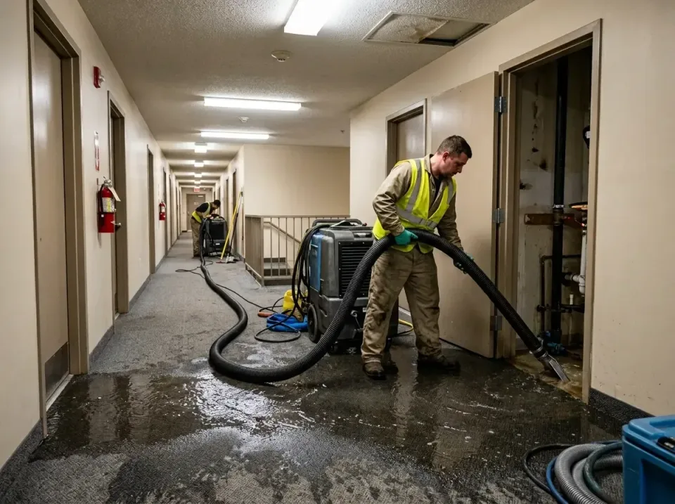 multi-unit-apartment-hallway-f-005 — frequently asked questions, Emergency Burst Pipe Water Extraction & Removal in Paintsvi…